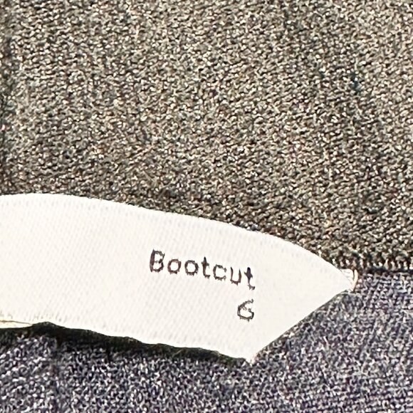 Nine West Womens Bootcut Pants Size 6 Navy Mid Rise Stretch Fabric Academia - Picture 4 of 12